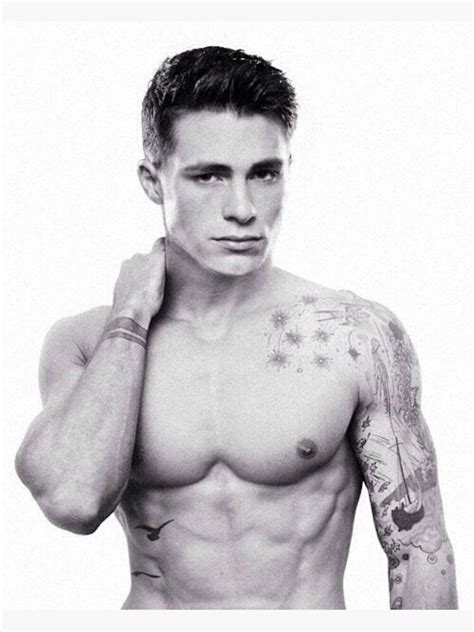 Colton Haynes Shirtless Photographic Print For Sale By Absurd2 Redbubble