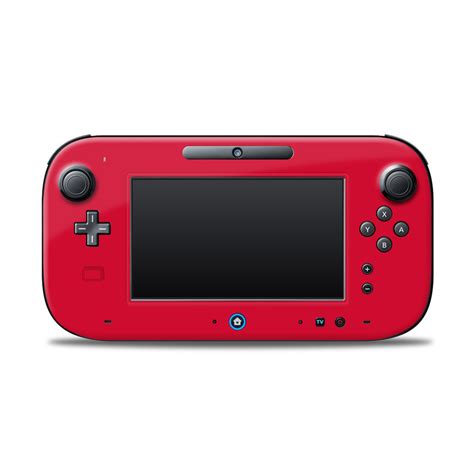 Solid State Red Nintendo Wii U Controller Skin Istyles