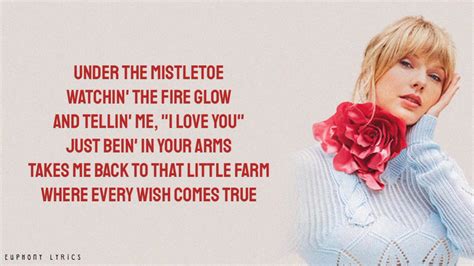 Taylor Swift Christmas Tree Farm Lyrics Youtube