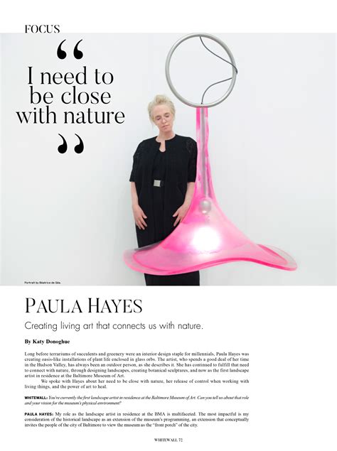 Paula Hayes Creating Living Art That Connects Us With Nature Paula Hayes