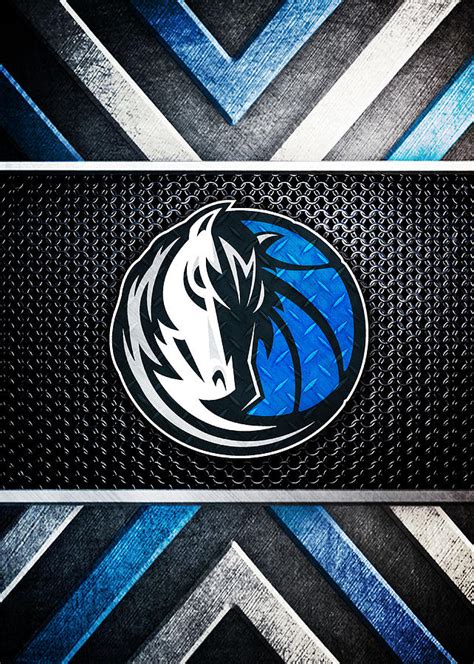 Dallas Mavericks Logo Art Digital Art By William Ng Fine Art America