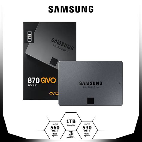Samsung 870 QVO 1TB SATA III 2 5 Internal SSD MZ 77Q1T0BW Up To 560