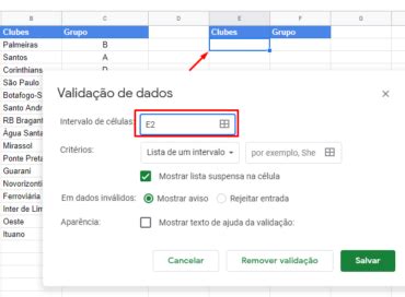 Valida O De Dados No Google Planilhas Ninja Do Excel