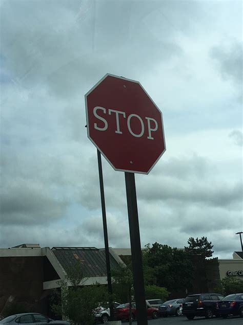 Chick Fil A Uses Stop Signs With A Different Font Than