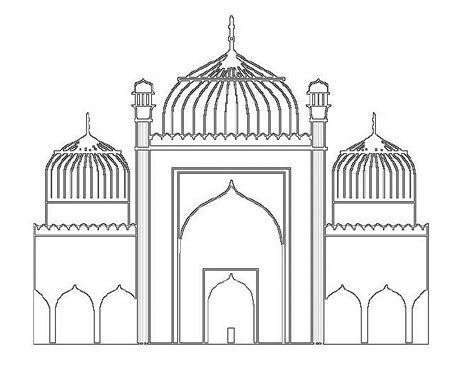 Mosque Clipart Outline Picture 2980207 Mosque Clipart Outline