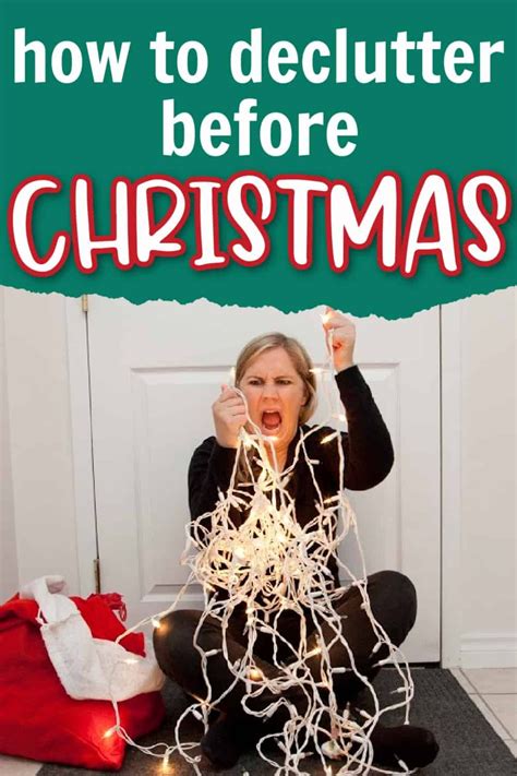 the holidays are approaching fast find out how you can declutter for christmas and lighten your