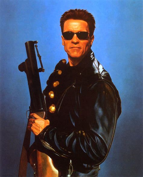 Arnold Schwarzenegger Terminator 2 Judgment Day 1991 Peliculas Clasicas Personajes Diseño