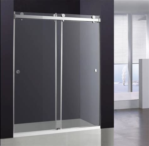 Restore clarity and shine in no time with this diy cleaning solution. Double Sliding Glass Shower Door - Broadway Vanities