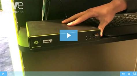 High Performance Unified KVM Demo From Black Box At InfoComm 2018