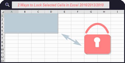 How To Lock Selected Cells In Excel