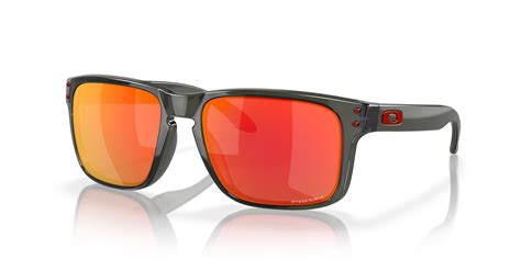 Oakley Oo9244 Holbrook™ Low Bridge Fit 56 Prizm Ruby And Grey Smoke Sunglasses Sunglass Hut Usa