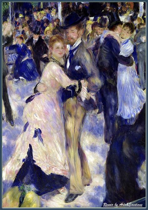 The Dance At The Moulin De La Galette1876detail By Auguste