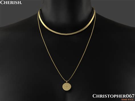 Cherish Necklace Christopher067 The Sims 4 Catalog
