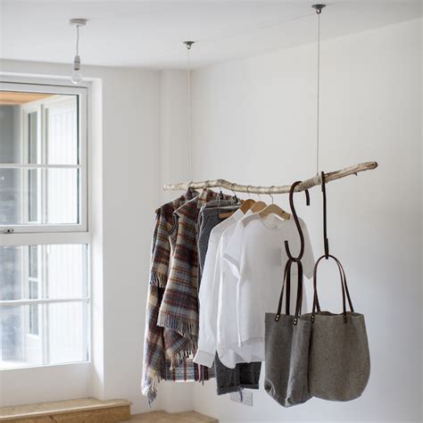 When you get home, place them pretty side down on your work area. Use Branches To Make Fantastic DIY Clothes Rack That Costs ...