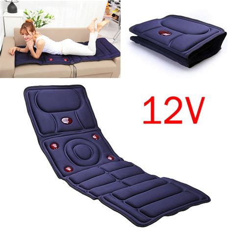 25w Full Body Massage Mattress Automatic Heating Far Infrared Massager Cushion Ebay