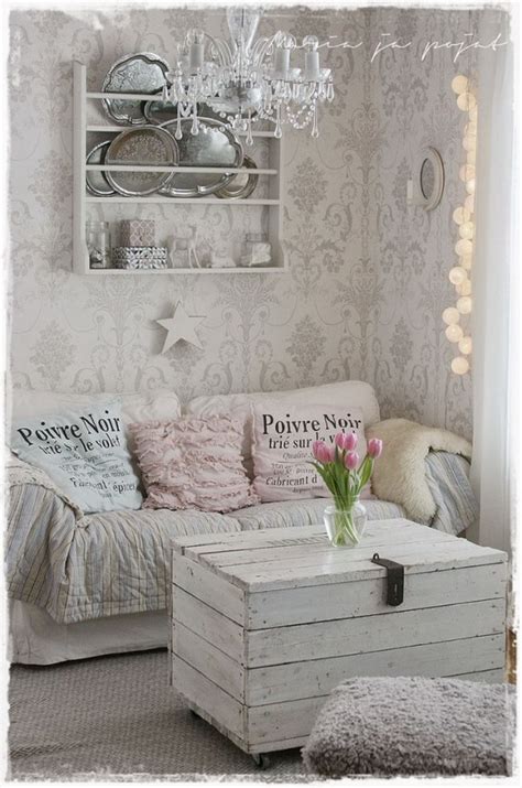 25 Charming Shabby Chic Living Room Decoration Ideas For Creative Juice