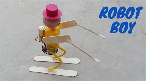 How To Make Robot At Home Easy Mini Robot Making Youtube Robotics