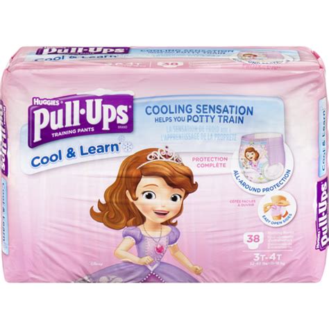 Huggies Pull Ups Cool And Learn Girls 3t 4t 38 Ct Instacart