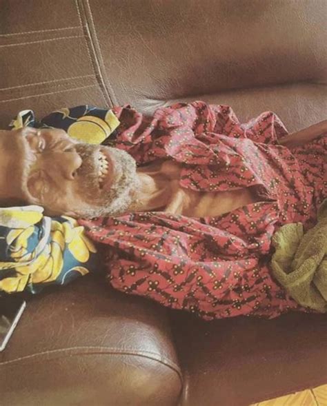 Nigerian Man Shows Off His Alleged 145 Year Old Grandpa Photos Information Nigeria
