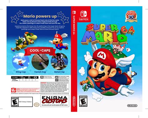 Super Mario 64 3d All Stars Edition Rnintendoswitchboxart