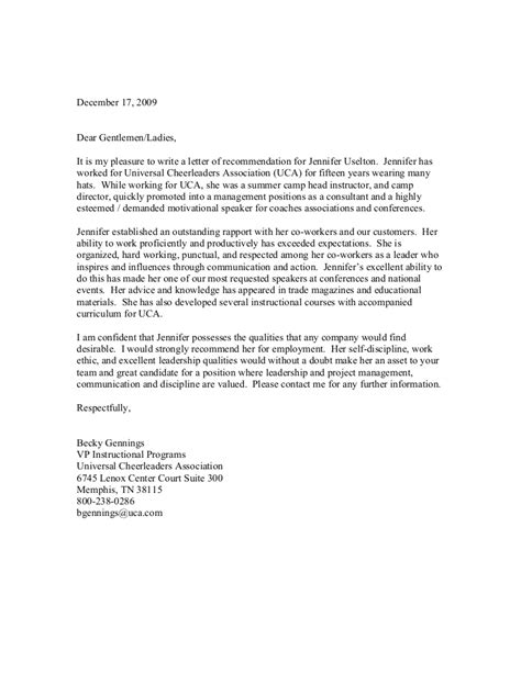 Langdon, my name is sienna brooks. Letter Of Recommendation 2009