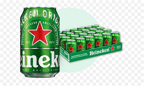 Heineken 24 Can Pack Heineken Beer Malaysia Price Png Heineken Logo