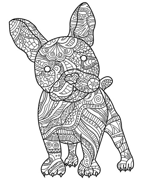 Dog Printable Coloring Pages