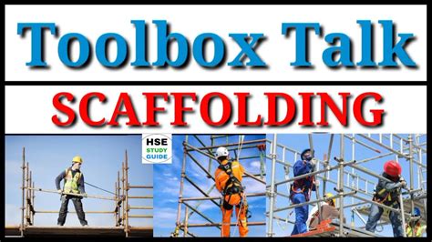 Toolbox Talk Scaffolding Safety Tbt On Scaffolding Safety