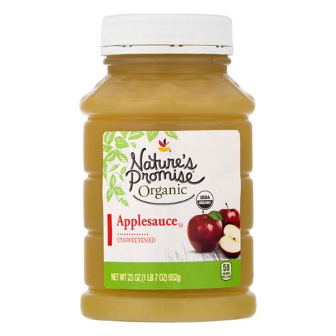 Save On Natures Promise Organic Applesauce Unsweetened Order Online