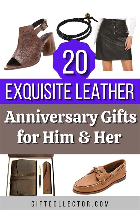 Here are some of the best leather goods to get your partner. Exquisite Leather Anniversary Gifts for Him & Her ...