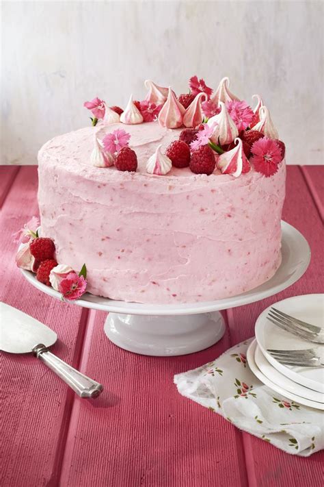 Raspberry Pink Velvet Cake With Raspberry Cream Cheese Frosting Delicious Cuisine Recipes