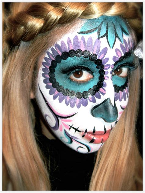 5 Diy Sugar Skull Makeup Tutorials For Halloween Styleoholic