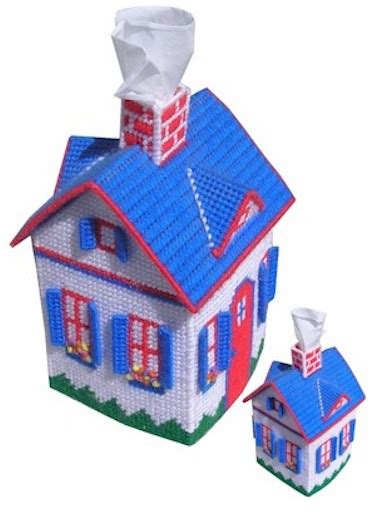 This is not for the item itself. Plastic Canvas Tissue Box Cover Pattern from Fiber Images