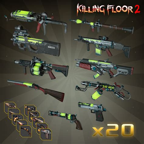 Killing Floor 2 Alchemist Weapon Skin Bundle Pack