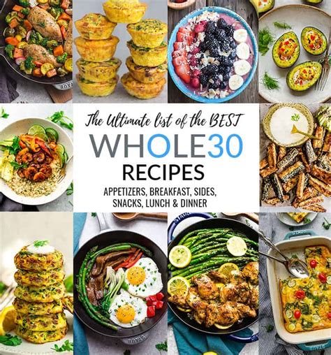 Easy Whole30 Recipes The Best Whole30 Guide With A Shopping List