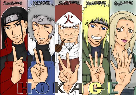 Who Would Win The 5 Hokage Vs The Royal Guard By Vogoshinki On Deviantart