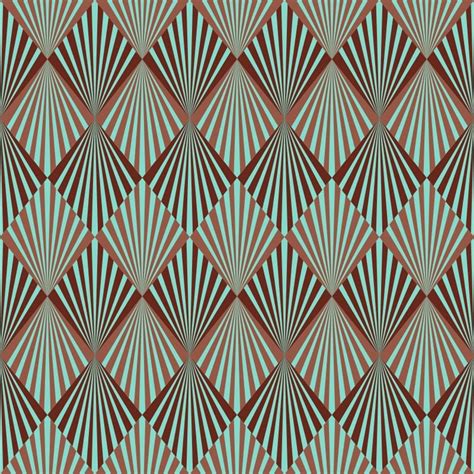 Printmyspace Abstract Geometric Art Deco Wallpaper
