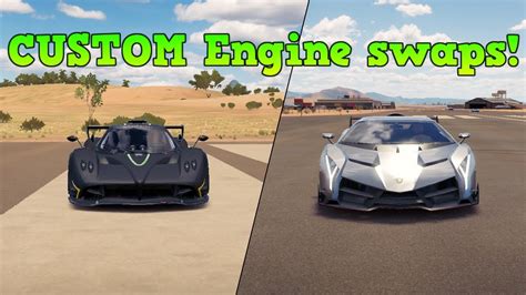 Custom Engine Swaps | Forza Horizon 3 Developer build - YouTube