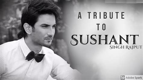 Musical Tribute To Sushant Singh Rajput YouTube
