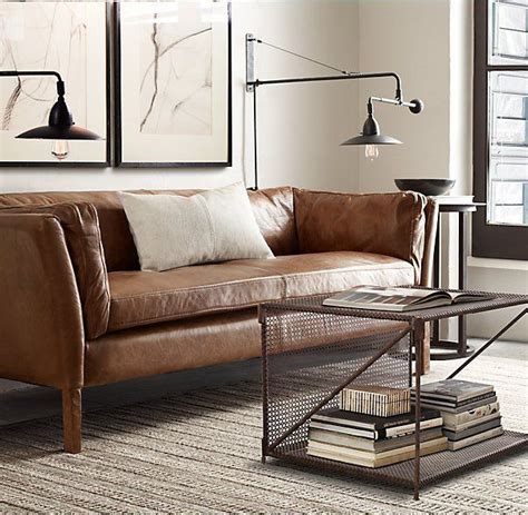 10 Stylish Modern Leather Sofas For Every Budget Leather Sofa Living