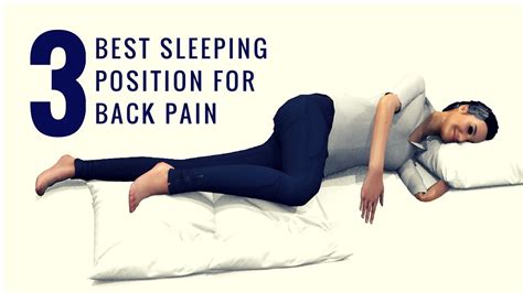 Best Sleeping Position For Lower Back Pain Relief Youtube