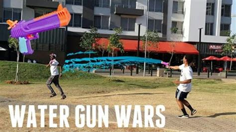 Water Gun Wars With People Prank