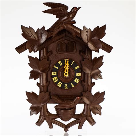 Sold Price Vintage Cuckoo Clock Hubert Herr Classic Black Forest
