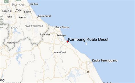 Visit kuala terengganu, an east coast paradise. Kampung Kuala Besut Weather Forecast