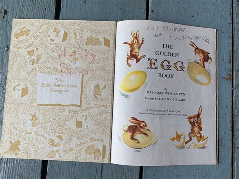 The Golden Egg Book Etsy