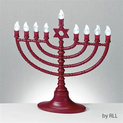 Aisenthal Judaica Holidays Chanukah Menorahs Electric Menorahs