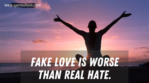 30 Best Fake Love Quotes Quotedtext