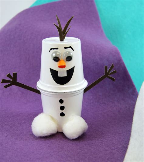 K Cup Snowman Kids Craft K Cup Crafts Paper Cup Crafts Winter Crafts