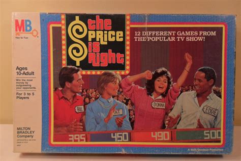 The Price Is Right Tv Show Board Game Milton Bradley 1986 Vintage Complete