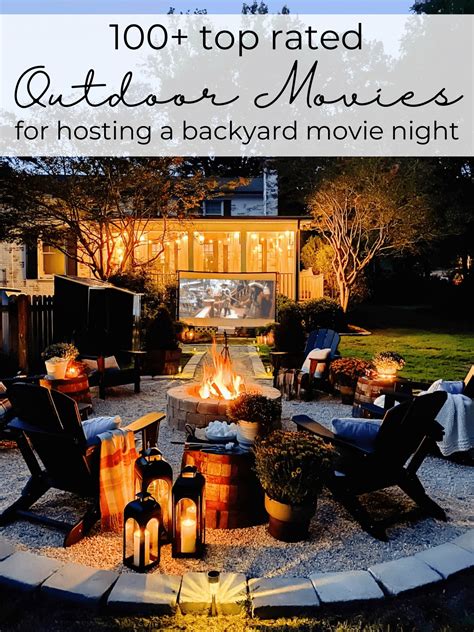 100 Best Outdoor Movies To Watch For A Backyard Movie Night Design It Style It